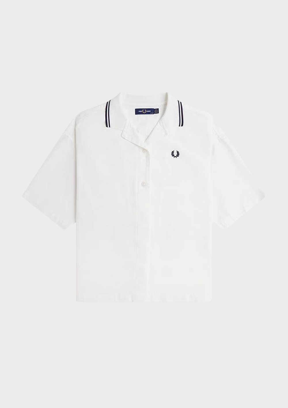Рубашка FRED PERRY Tipped Placket Detail Shirt