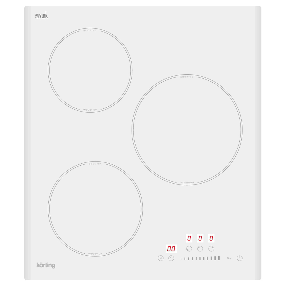 Электрическая варочная панель Korting HI 43053 BW