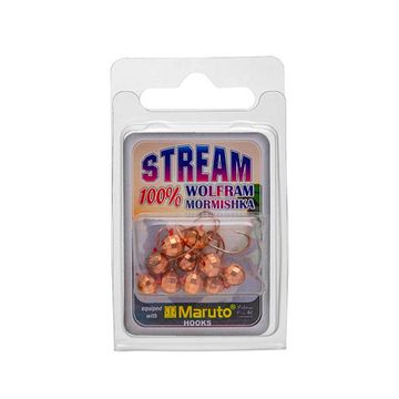 Мормышка вольф Шар с отв.мелк.гр. 4мм 0,6гр с кемб CU (MW-1640C-CU) Helios