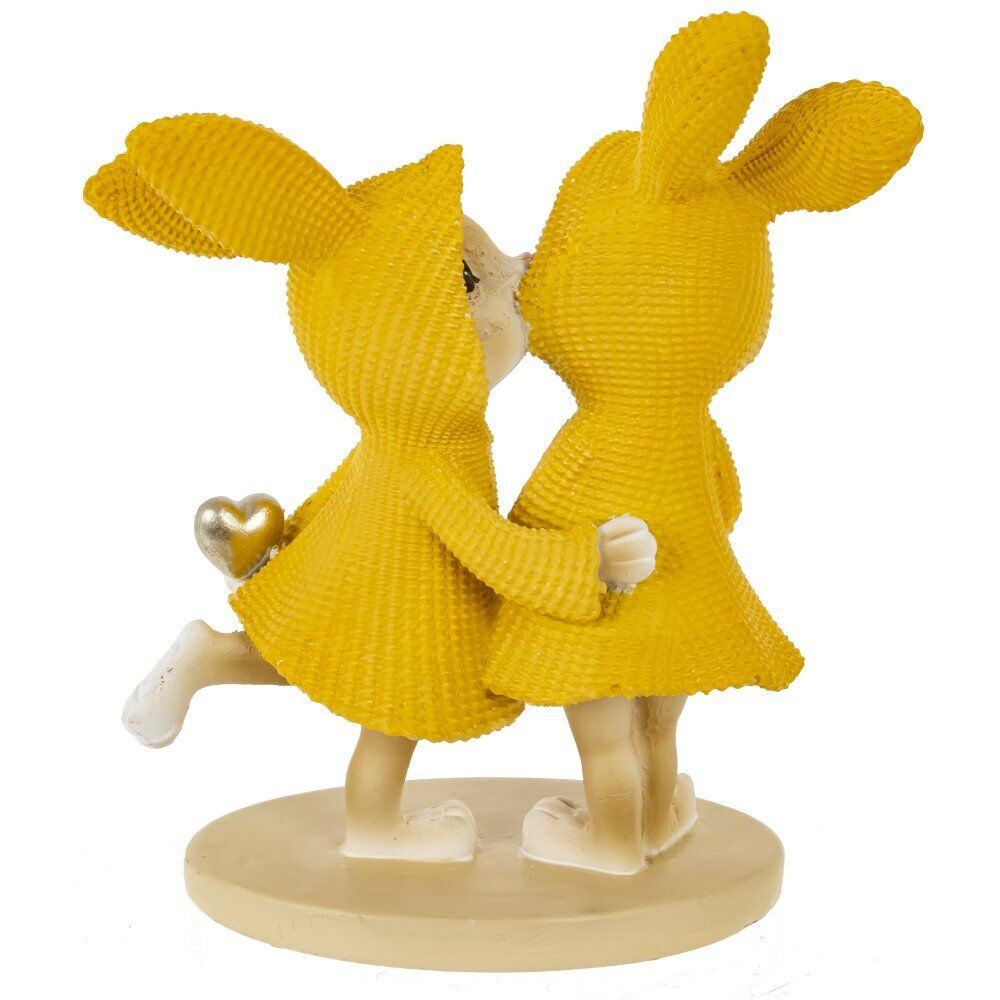 GAEM Фигурка декоративная "Зайцы", L10 W5 H14 см