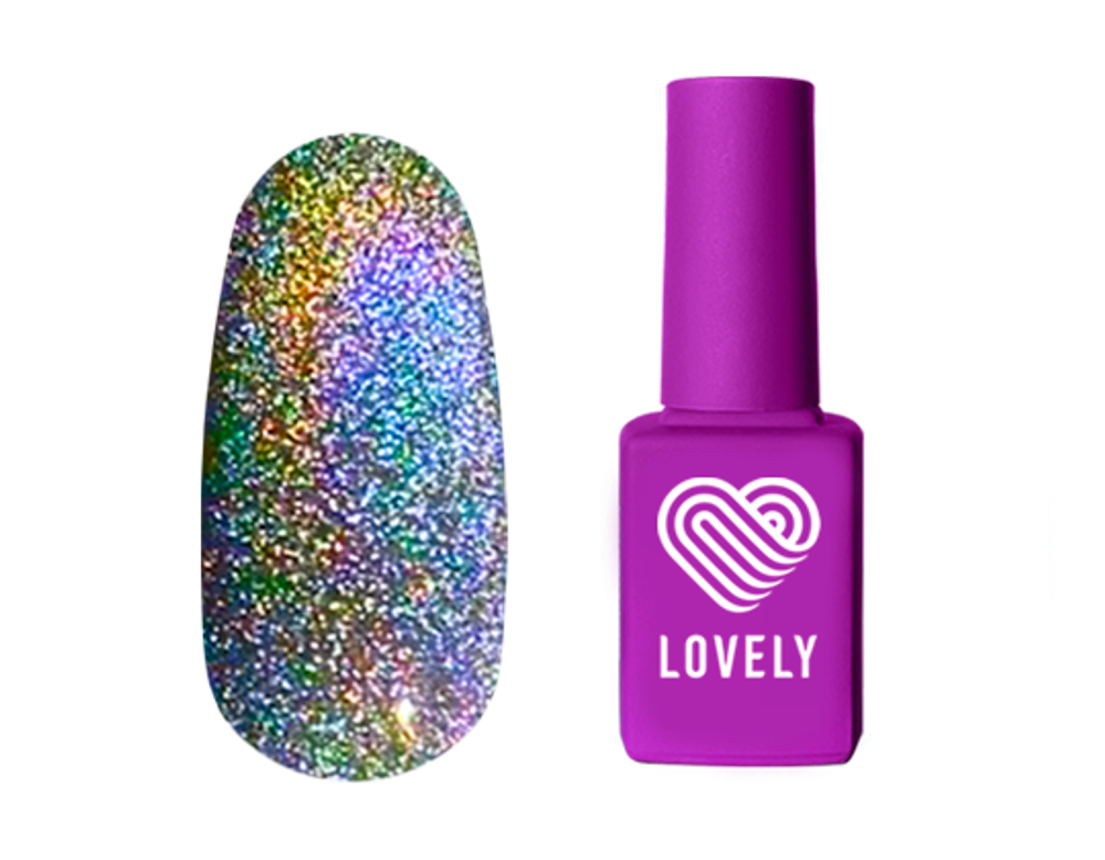LOVELY Топ PRISM с эффектом кошачьего глаза (без липкого слоя), 7 ml