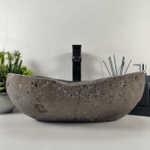 Раковина из речного камня RS-64894 44*37*15 0861