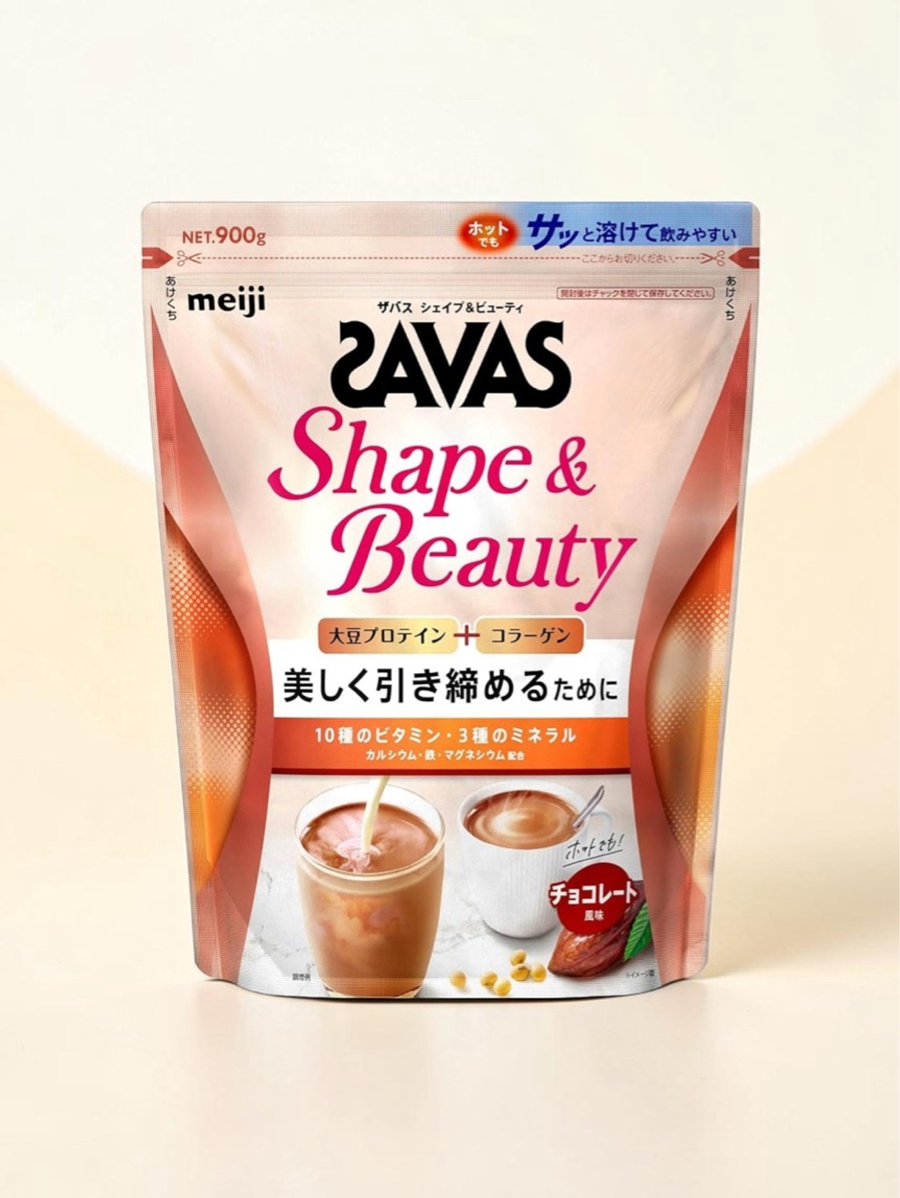 SAVAS for Woman Shape & Beauty Протеиновый комплекс с коллагеном для женщин, 900 г