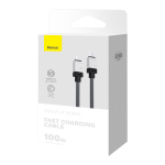 USB-C Кабель Baseus CoolPlay Charging+Data 100W 2m - Black