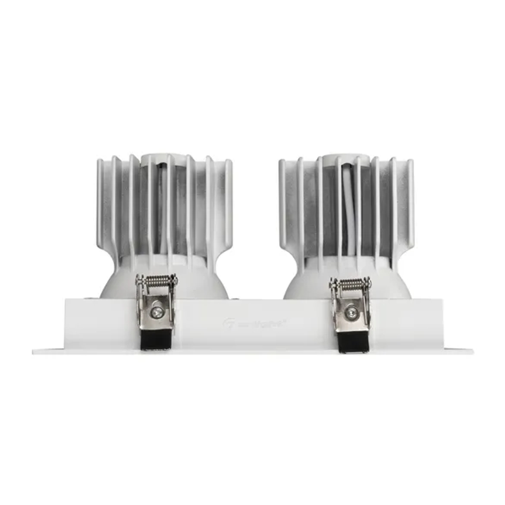 Светильник MS-VORTEX-BUILT-S210x117-2x20W Warm3000 (WH-WH, 40 deg, 230V) (Arlight, IP20 Металл, 5 лет) 057763