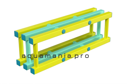 Полка навесная (вариант 1) - 1000х250х320 мм