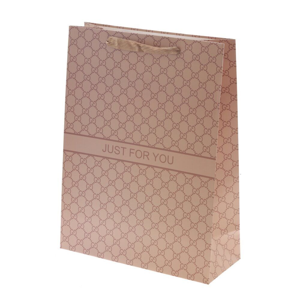 GAEM Пакет подарочный L (бумага 230г/м2, блок микс 12шт), L30 W12 H40 см, 4в.