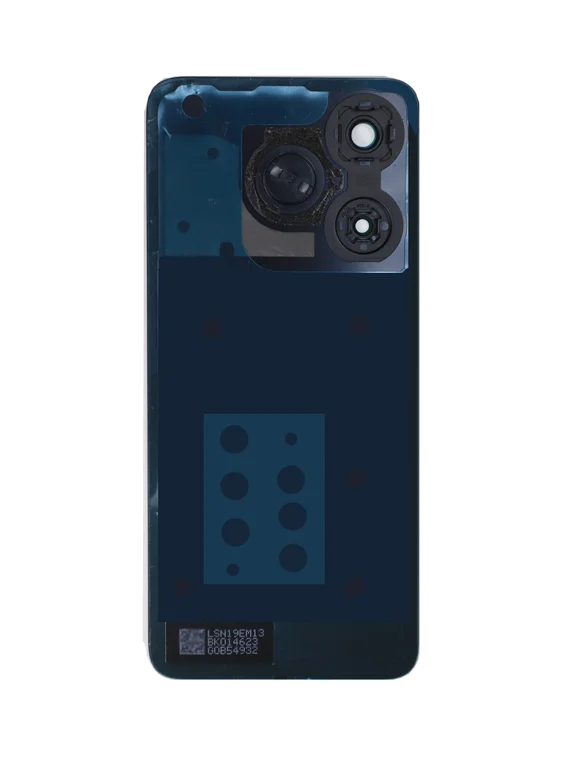 Задняя крышка для Xiaomi Redmi 13 4G Черная (Midnight black) со стеклом камеры