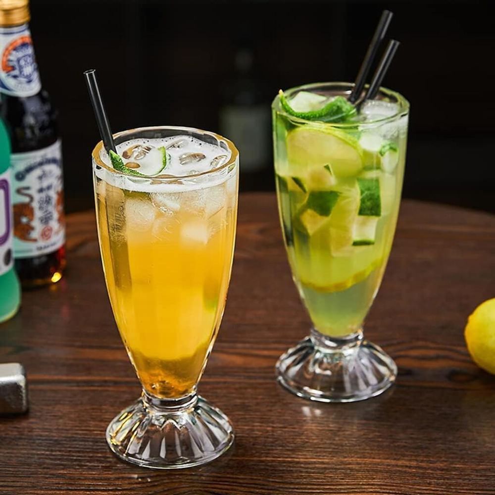 Бокал для коктейля 355 мл "Alaska soda cup" Milkshake d 8,1 см h19 см Ocean [6]