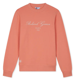 Толстовка теннисная Roland Garros Sporty Chic Titouan - coral