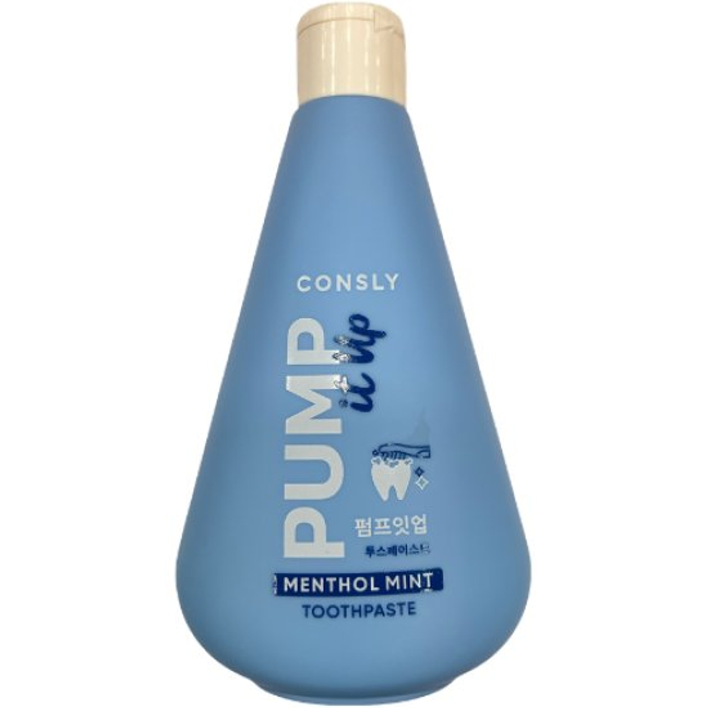 Зубная паста с ментолом CONSLY Pump It Menthol Mint Toothpaste 300 мл