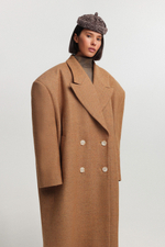 Пальто-пиджак макси