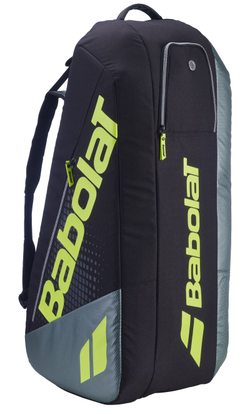 Сумка теннисная Babolat Pure Aero RHX6 10th Gen - metallic dark forest/yellow