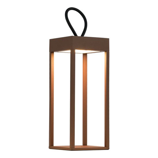 SL9521.603.01 Светильник уличный подвесной ST-Luce Кортен/Кортен LED 1*4W 3000K PALO