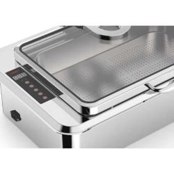 Мармит электрический 9 л 1/1*65 встраиваемый сухой нагрев без воды откидная крышка "KASA" SUNNEX