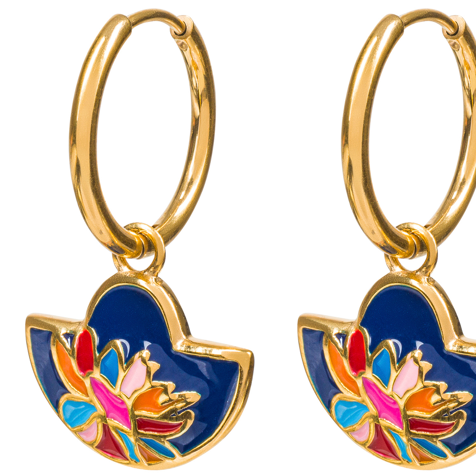 Серьги Fiore Luna AE03599-4A