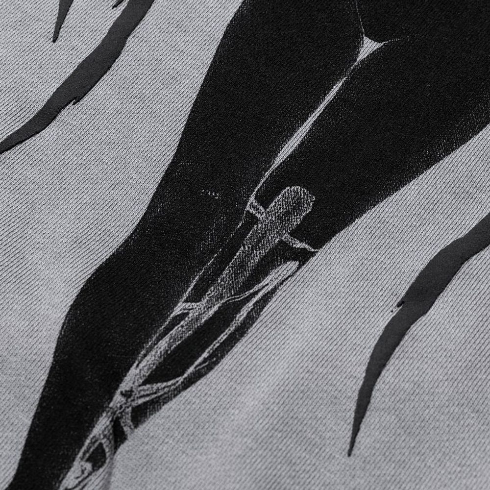 Худи Heartz «Grime» Garment-Dyed Distressed Hoodie