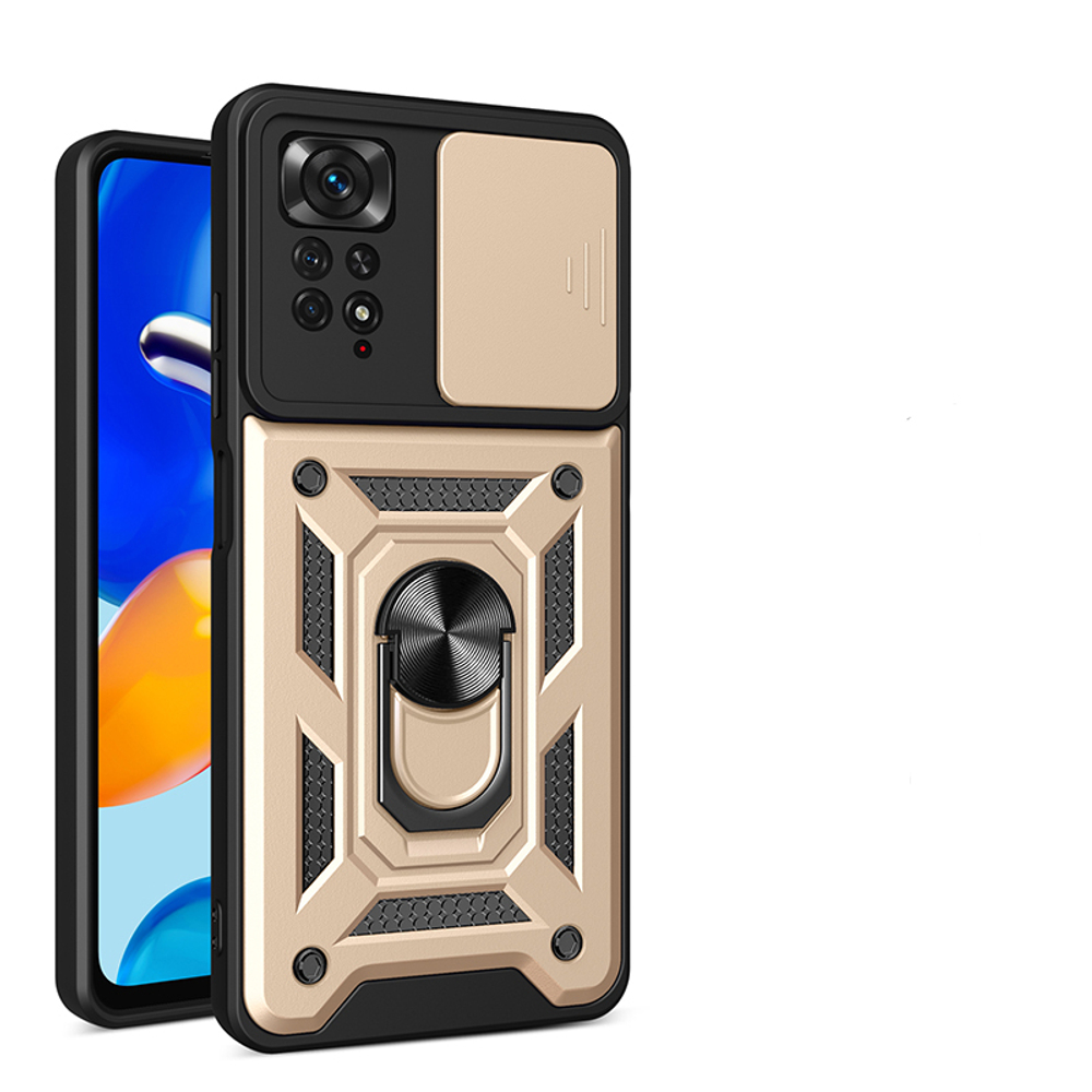 Чехол с кольцом Bumper Case для Xiaomi Redmi Note 11 Pro