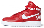 Кроссовки Supreme X Nike Air Force 1 World Famous Red