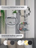 Полка круглая настенная