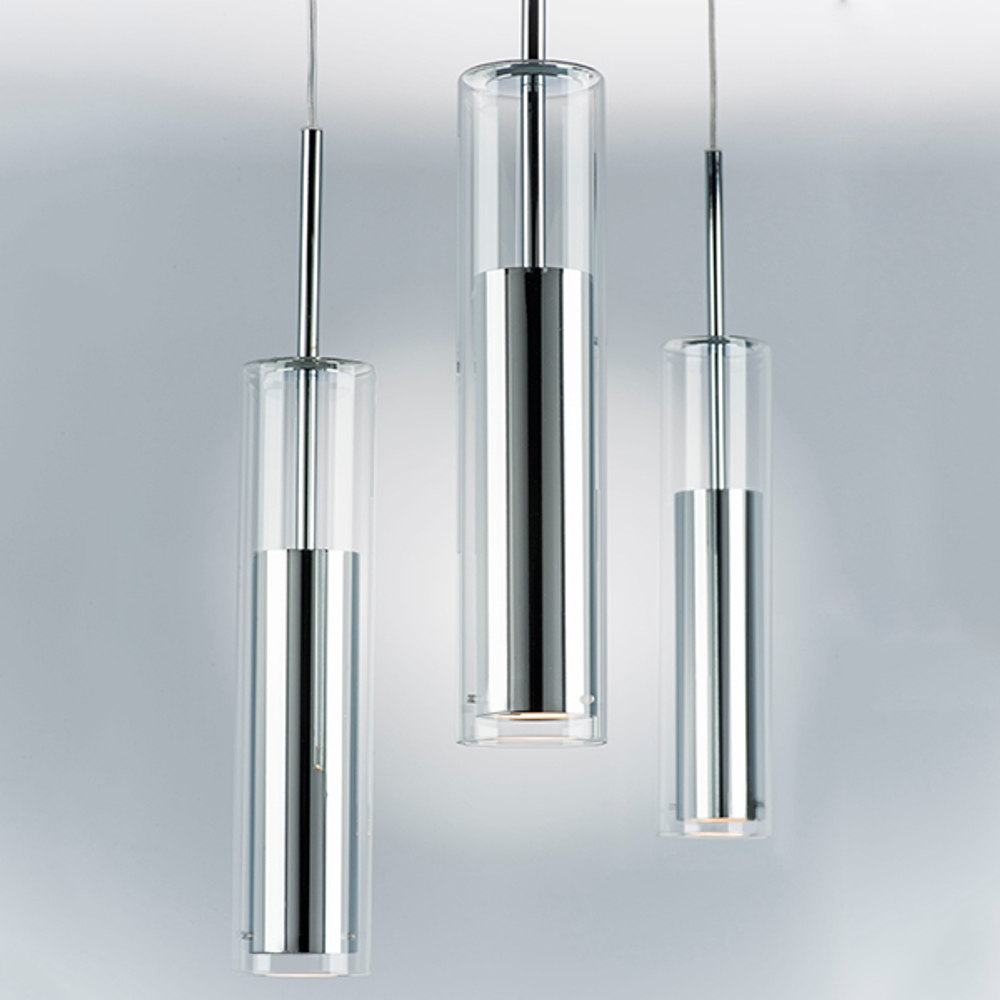 756014 Люстра CILINO 1х40W GU10 ХРОМ