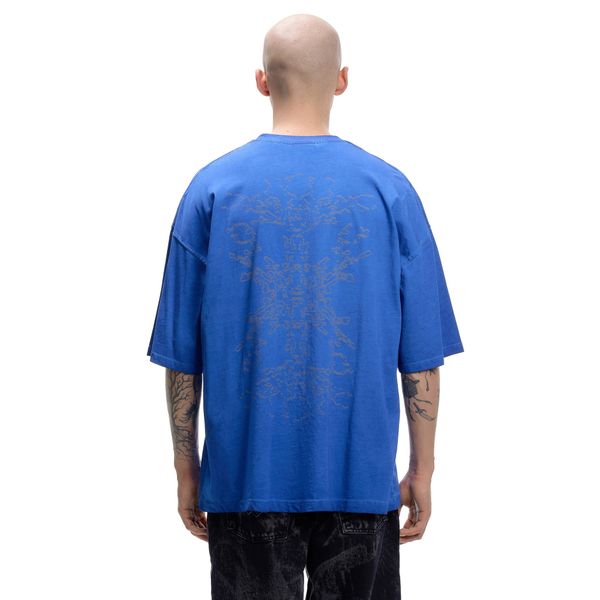 Футболка Fractal Blue Garment Dyed - фото 2