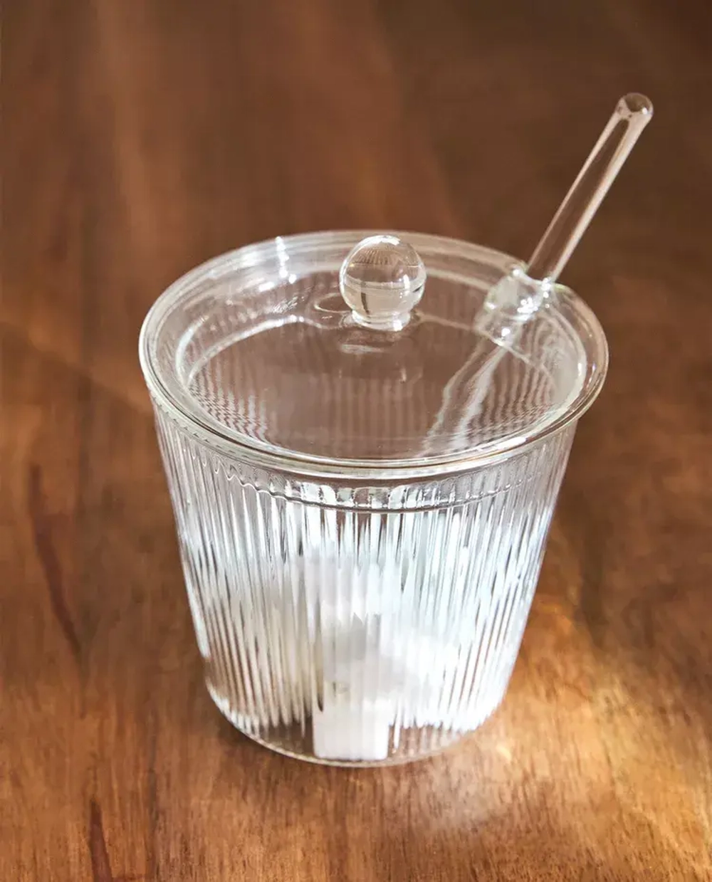 ZARA HOME САХАРНИЦА ИЗ ТЕРМОСТОЙКОГО СТЕКЛА, ПРОЗРАЧНЫЙ
