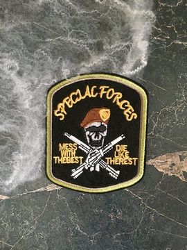 Нашивка на рюкзак и на одежду. Special Forces