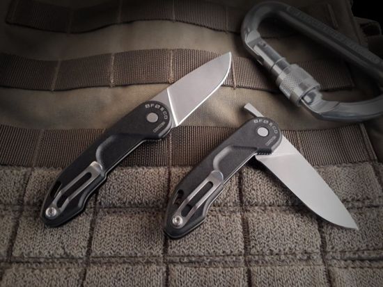 Складной нож Extrema Ratio BF0RCDBL - "BF0R" c клинком из стали Böhler N690, рукоять Нейлон