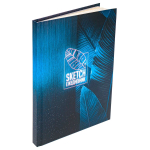 Ежедневник недатированный, А5, Проф-Пресс, 7БЦ, ламинация, линия, 64 л, "Фактура листьев-1"