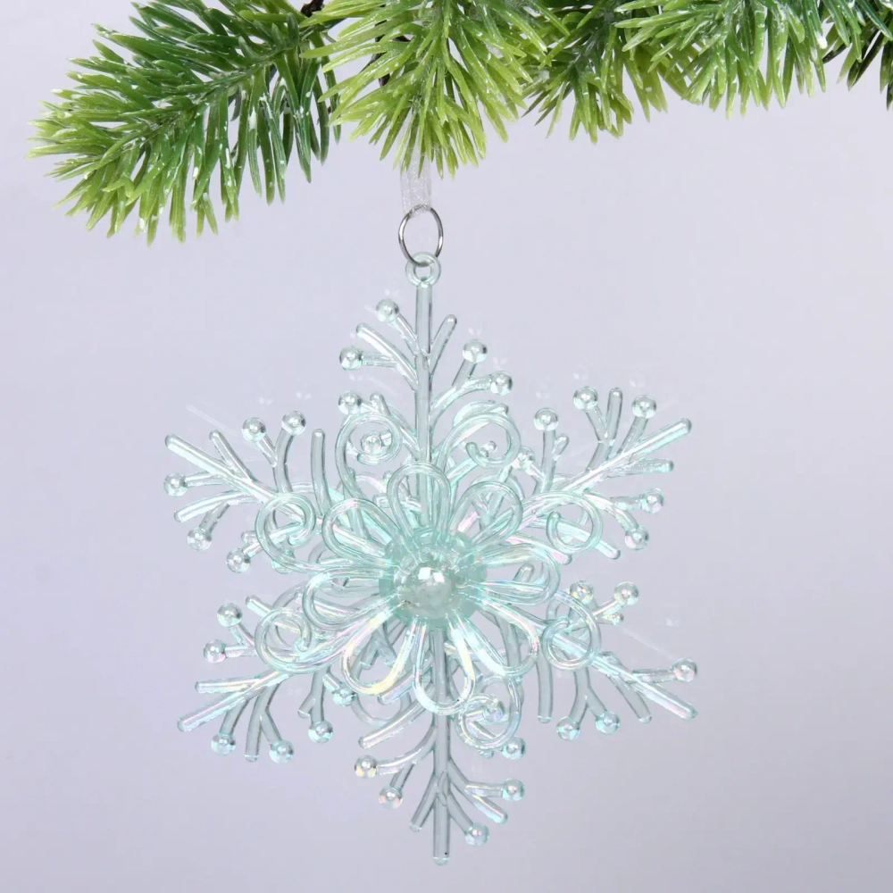 Подвеска «Волшебство зимы» 13*13 см, Зелёный