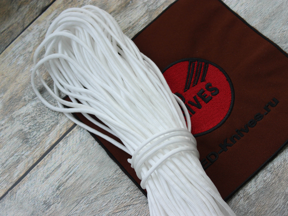 Паракорд 550 белый (7 жил) RZ Manufacturer PC007 - 1 метр