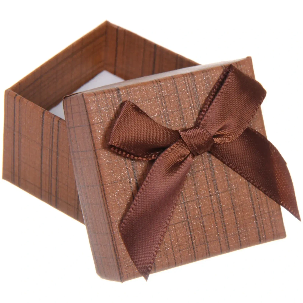 Коробка подарочная «Wish» 5*5*3,5 см, Шоколад