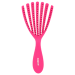 Conair, Detangle Delight™, расческа для вьющихся и волнистых волос, розовый, 1 шт.