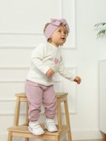 Комплект лонгслив+штанишки+повязка