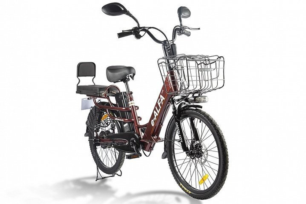 Велогибрид GREEN CITY e-ALFA LUX