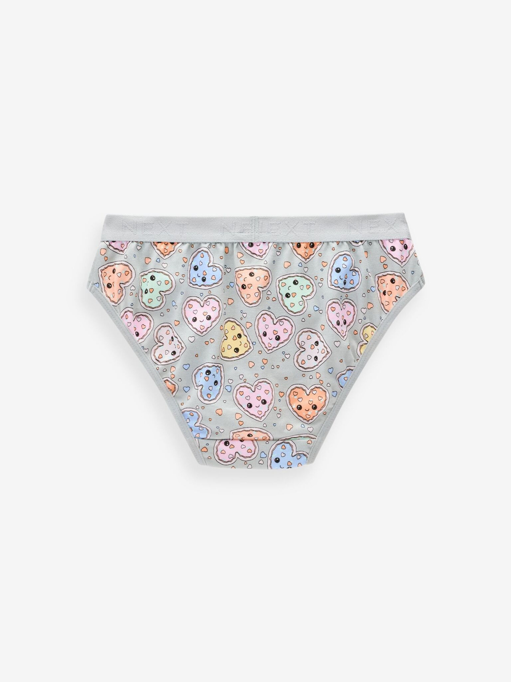 Трусы для девочки Next 412-454, 5 шт., Серый, Мятный, Сиреневый