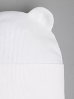 Шапка детская осенняя на завязках и снуд