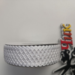 Лента декоративная АЖУРНАЯ (Белый) - 2 метра