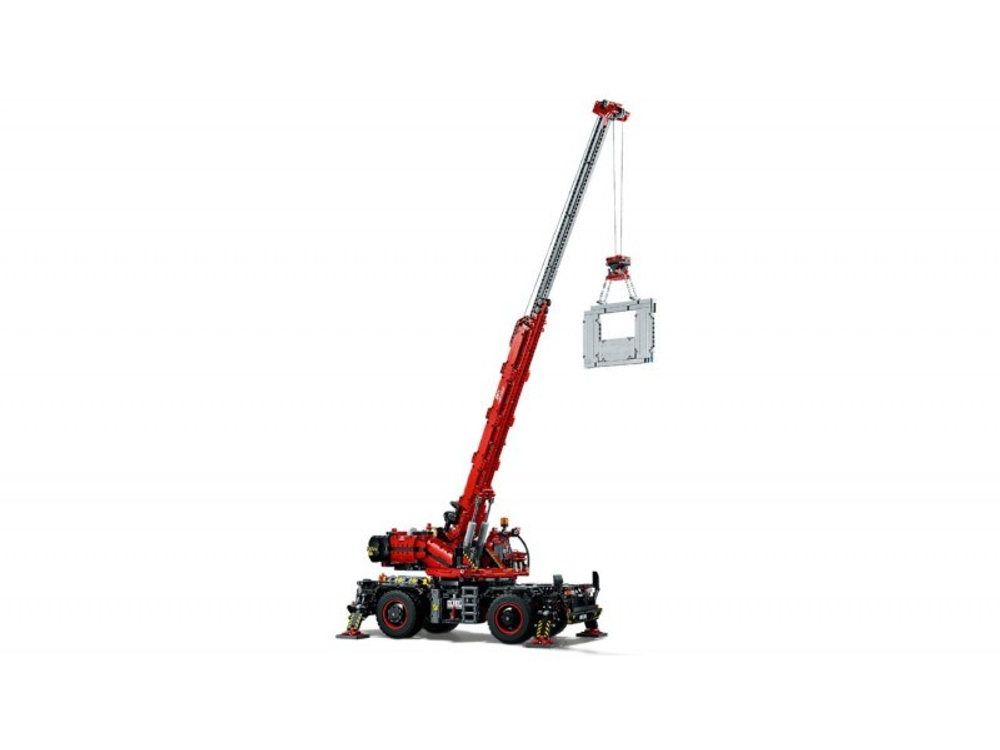 LEGO Technic: Подъёмный кран для пересечённой местности 42082 — Rough Terrain Crane — Лего Техник