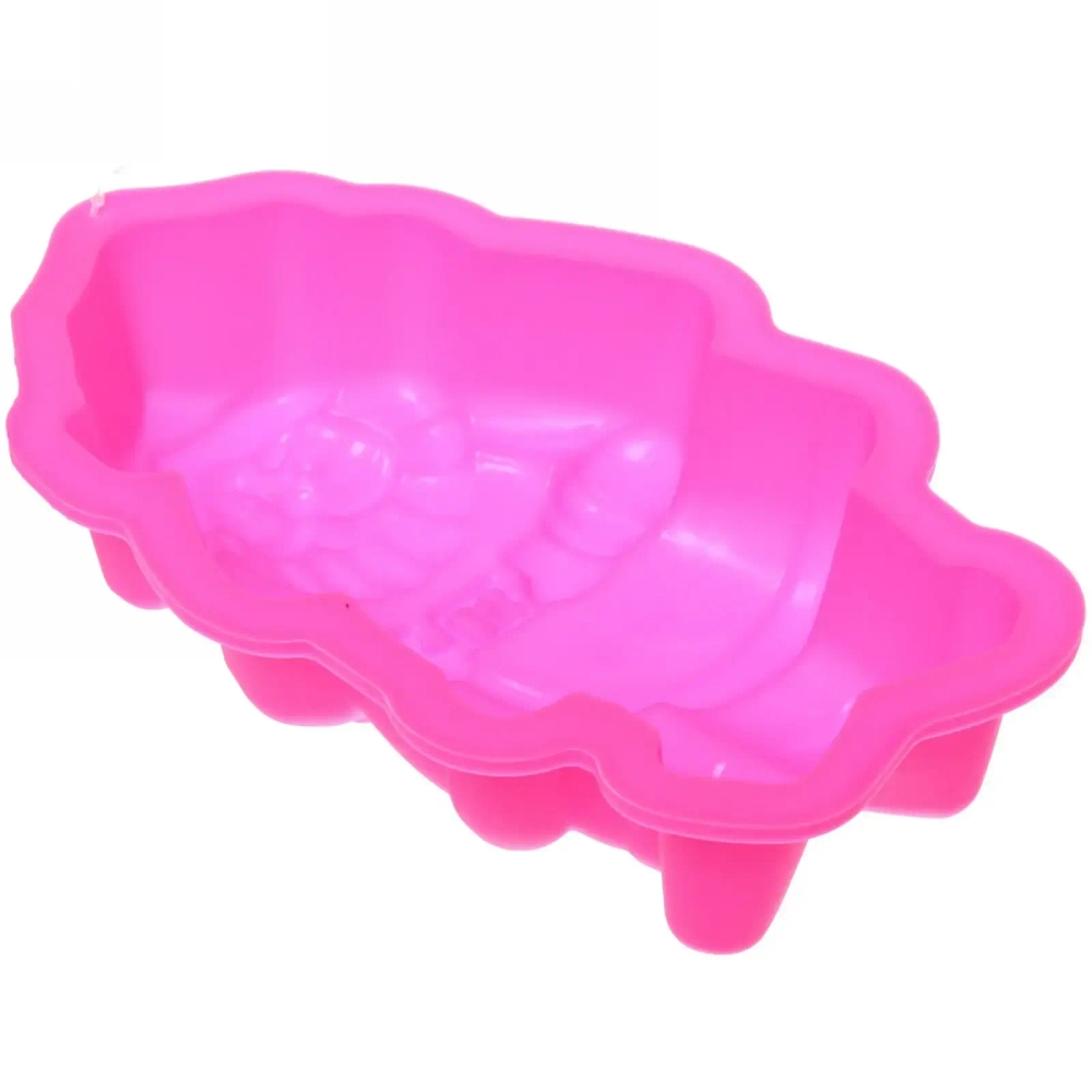 Форма силиконовая «Дедушка Мороз» 18*11*4см