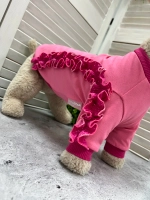 Трикотажная футболка для собак и кошек с рукавом