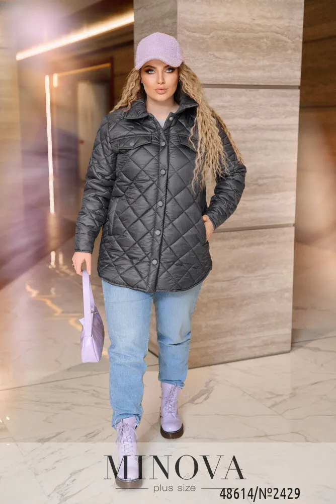 Куртка 2429-серый Minova