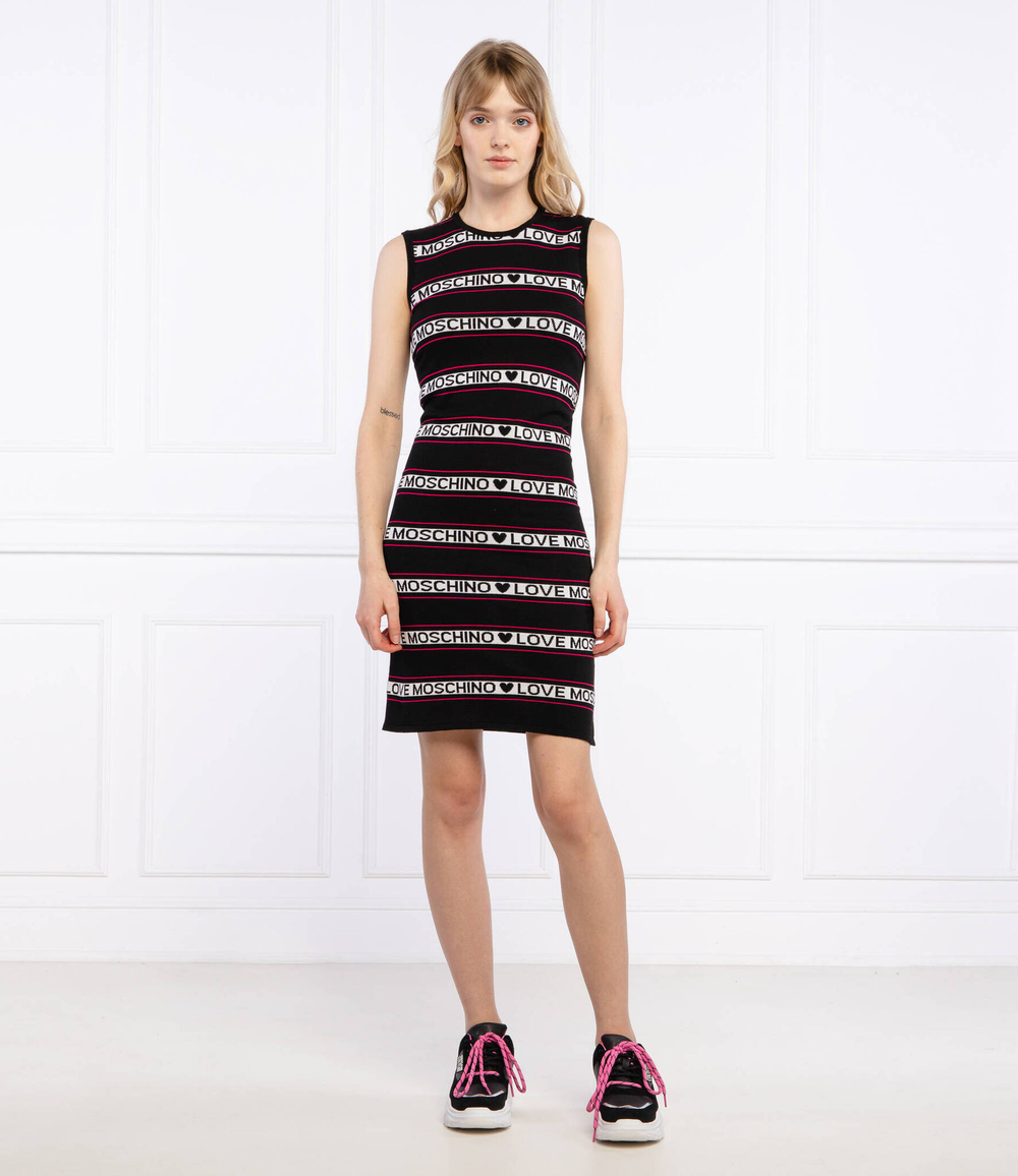 Платье Love Moschino - черный(WS52R 10 X1422)