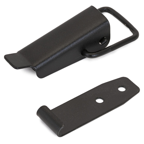 Замок накидной Домарт черный  /9341