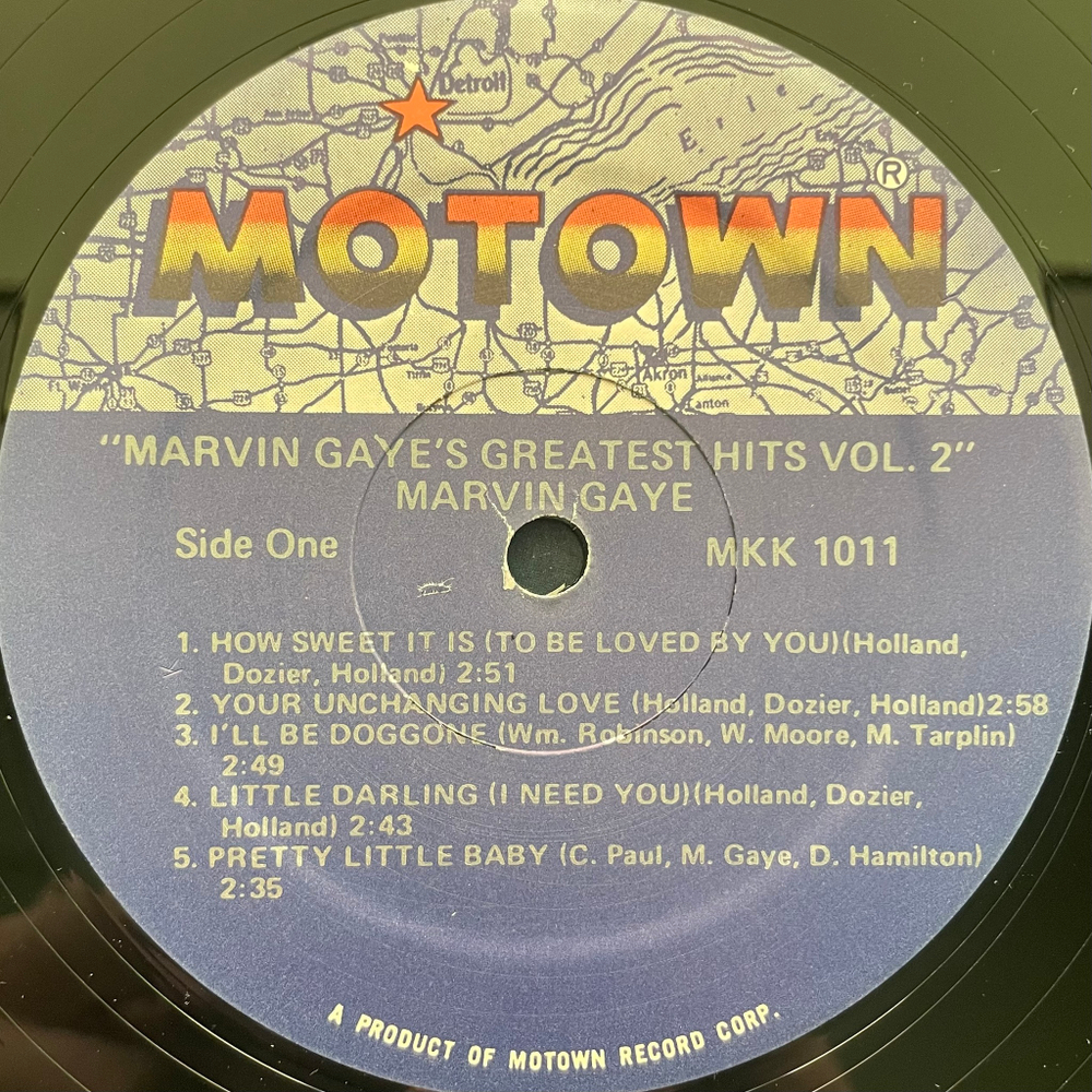 Marvin Gaye ‎– Marvin Gaye's Greatest Hits Volume 2 (США 1977г.)