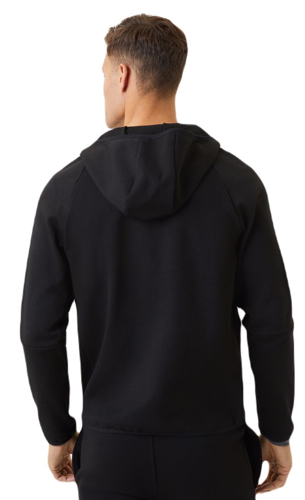 Мужская теннисная кофта Björn Borg Tech Sweat Hoodie - черный