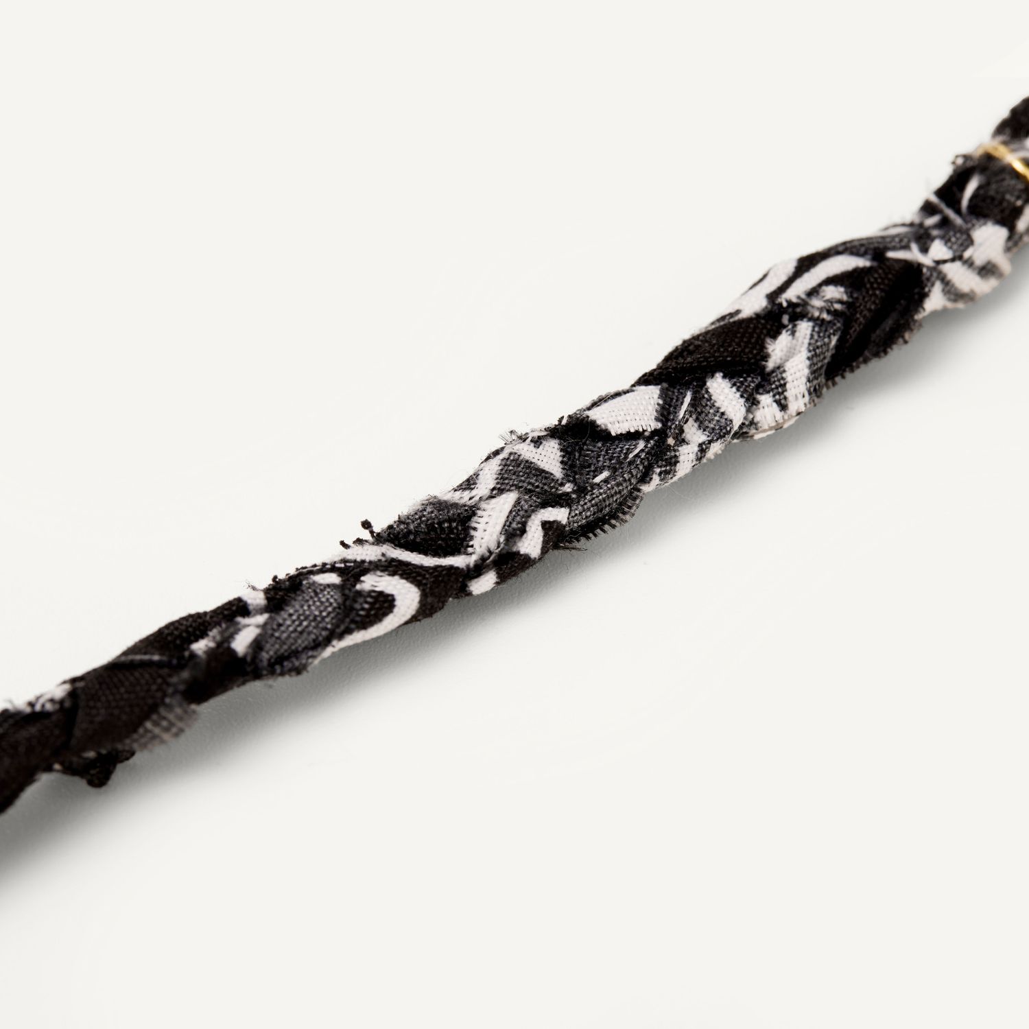 Колье Braded Bandana Necklace - Black