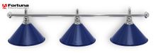 Светильник Fortuna Prestige Silver Blue 3 плафона