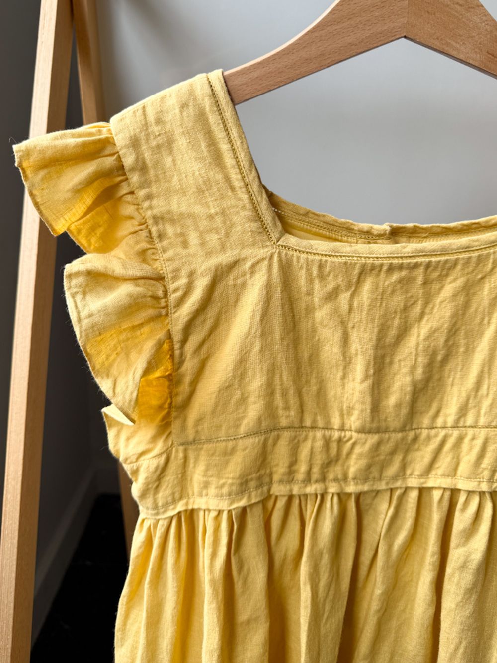 Льняное платье Bonpoint , 140